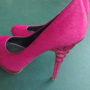 Rachel hot pink stilettos